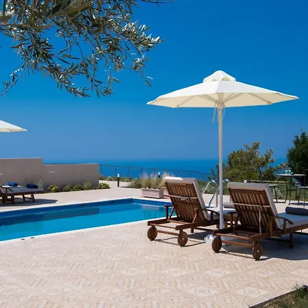 Avraam Sunset With Private Heated Pools Kalamítsi