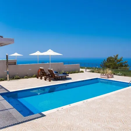 Avraam Sunset With Private Heated Pools Villa *