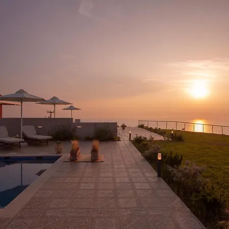 Avraam Sunset With Private Heated Pools Villa Kalamítsi