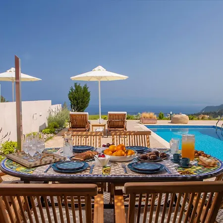 Avraam Sunset With Private Heated Pools Villa
